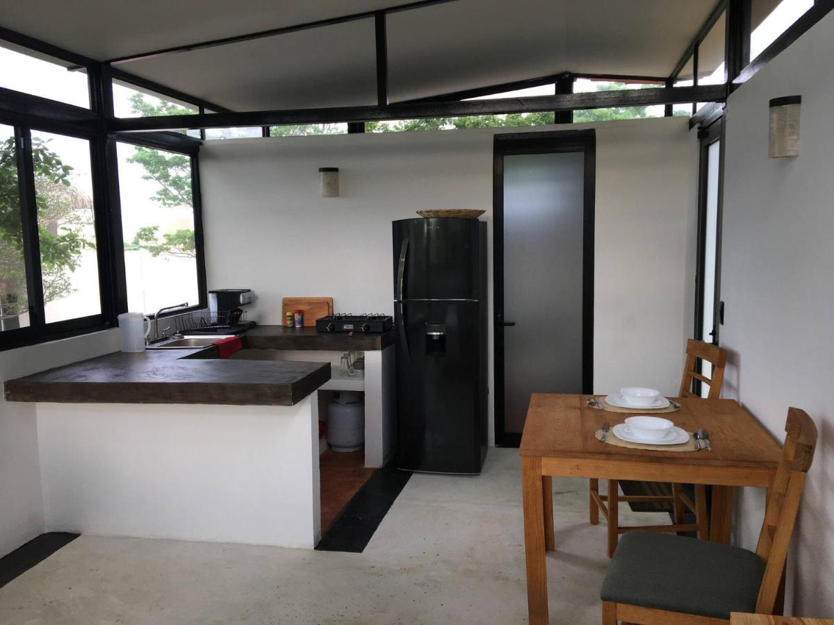 Bungalow Doble Con Vista Parcial Al Mar, Cocina Completa Villa Cuatunalco Buitenkant foto